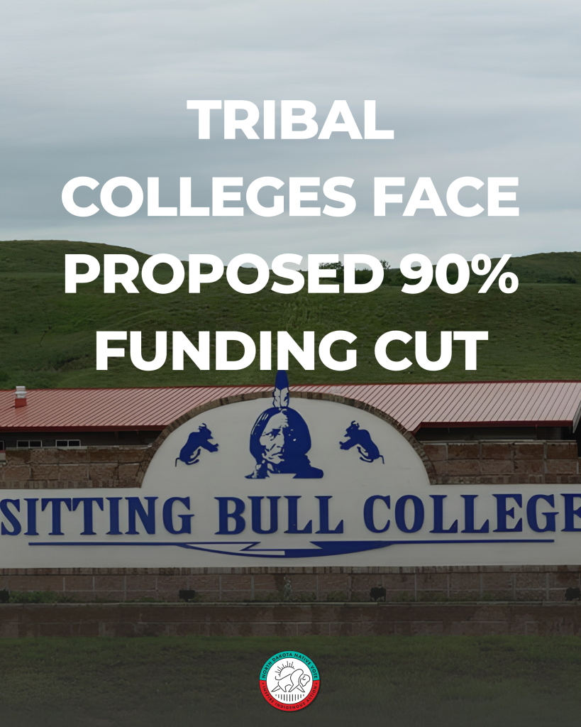 Tribal College proposed Cuts graphic